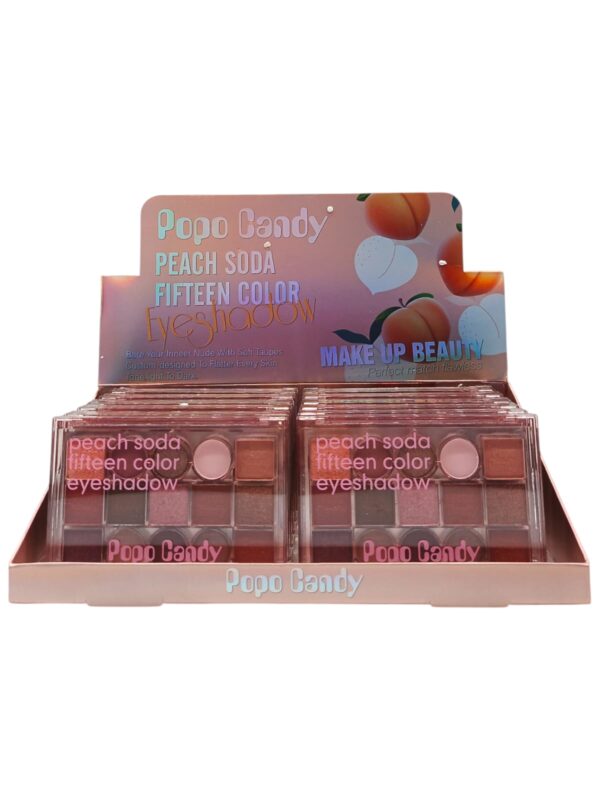 PALETA POP CANDY 15 COLOR MJ122