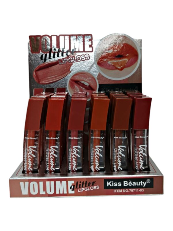 VOLUME GLITTER LIPGLOSS KISS BEAUTY MJ55