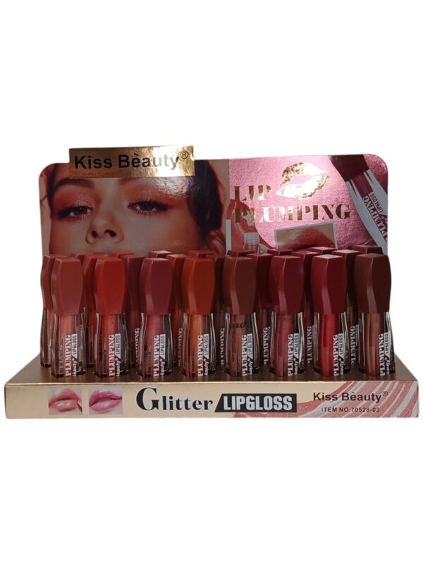 GLITTER LIPGLOSS KISS BEAUTY MJ56