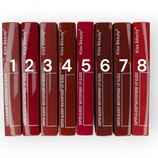 SUPER GLOSSY LIPGLOSS KISS BEAUTY MJ58 - Imagen 2