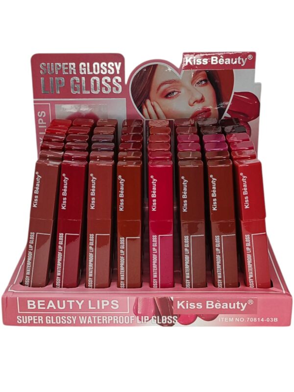 SUPER GLOSSY LIPGLOSS KISS BEAUTY MJ58