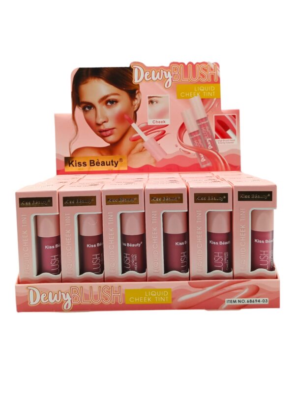 DEWY BRUSH LIQUID CHEEK TINT KISS BEAUTY MJ67